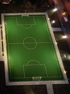 campo sportivo di Praia a Mare realizzato da sciuto scavi